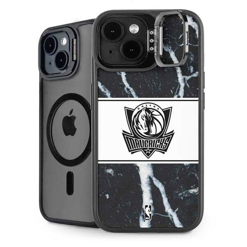 NBA Dallas Mavericks Marble iPhone 15 Kickstand Case